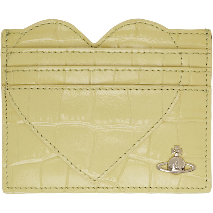Photo: Vivienne Westwood Green Heart Card Holder