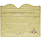 Vivienne Westwood Green Heart Card Holder
