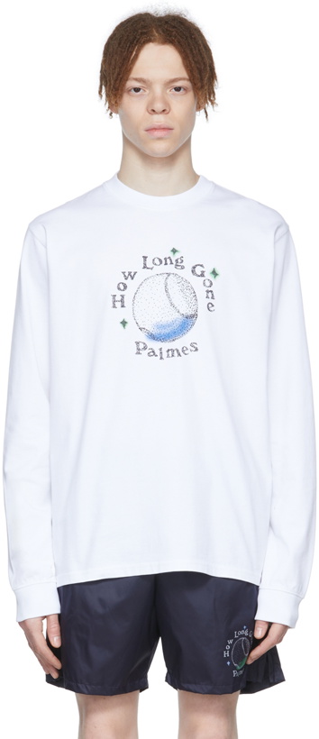 Photo: Palmes SSENSE Exclusive How Long Gone Edition White T-Shirt