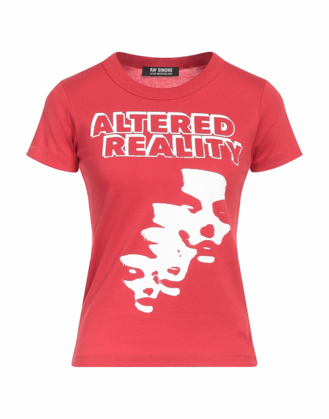 Photo: Raf Simons Womens T-shirt in Red