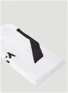 Y-3 - High-Top Logo Socks in White