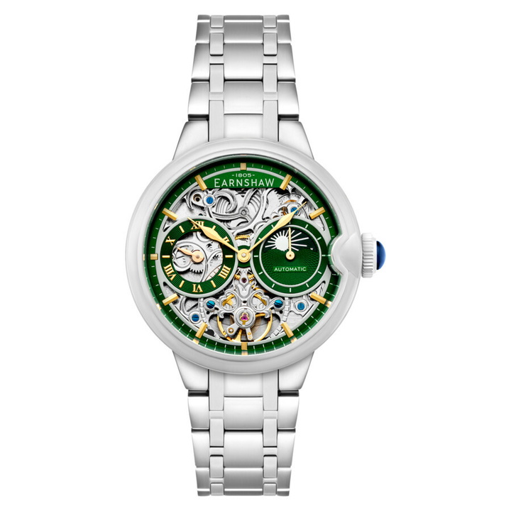 Photo: Thomas Earnshaw Barallier Green Dial Mens Watch ES-8242-66