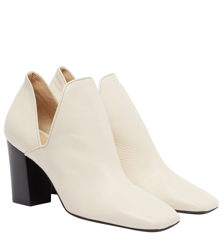 Photo: Lemaire D'Orsay 80 leather pumps