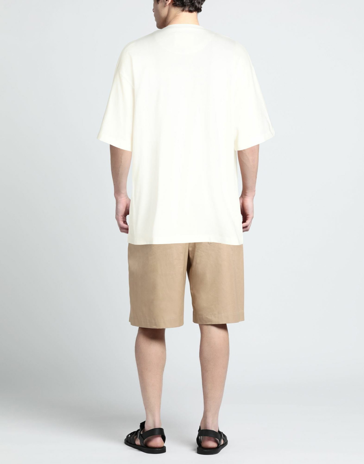 Jil Sander Mens T-shirt Ivory