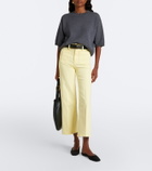 Frame Anchor cropped straight jeans