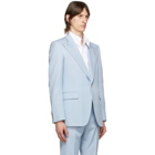 Givenchy Blue Wool Classic Fit Blazer