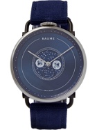 Baume - Moon-Phase 41mm PVD-Coated Stainless Steel and Cotton-Canvas Watch, Ref. No. 10637