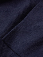 Bellerose - Dilcova Ribbed Wool Zip-Up Cardigan - Blue