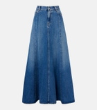 AG Jeans Tula denim maxi skirt