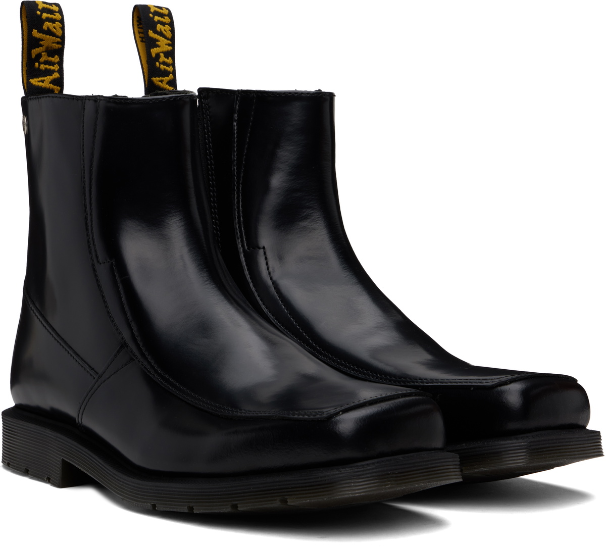 Dr. Martens Black Durrow Zip Boots Dr. Martens