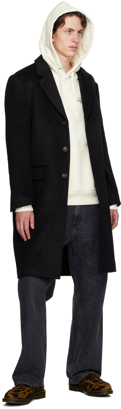 Saturdays NYC Black Morgan Coat