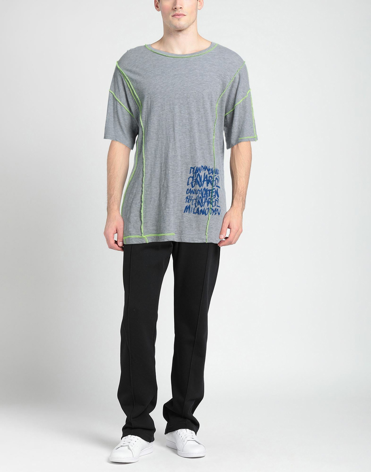 Dsquared2 Mens T-shirt in Grey