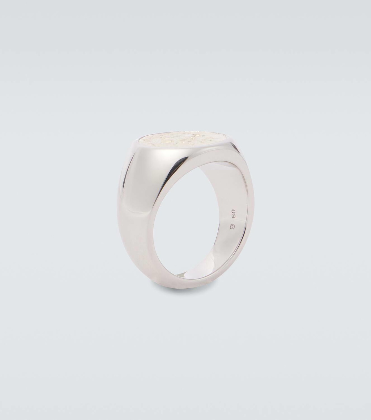 Tom Wood Coin gold-plated sterling silver ring