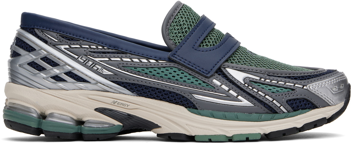 New Balance Navy & Green 1906L Loafers