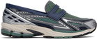 New Balance Navy & Green 1906L Loafers