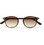 TOM FORD - Round-Frame Tortoiseshell Acetate Sunglasses - Men - Brown