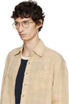 Garrett Leight Gold Linnie Glasses