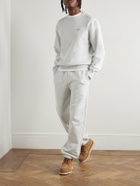 Aimé Leon Dore - Straight-Leg Logo-Print Cotton-Jersey Sweatpants - Gray