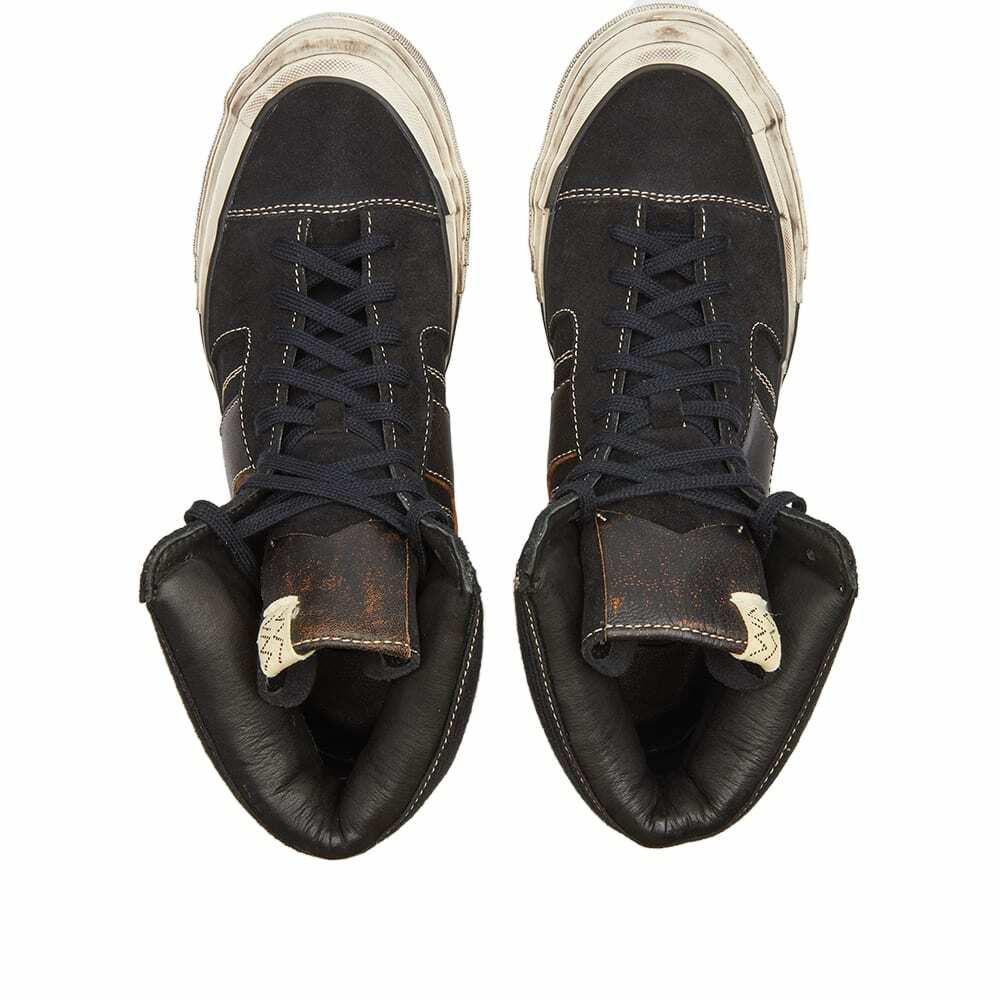 Visvim Men's Zephyr Hi-Top G.Patten Sneakers in Black Visvim