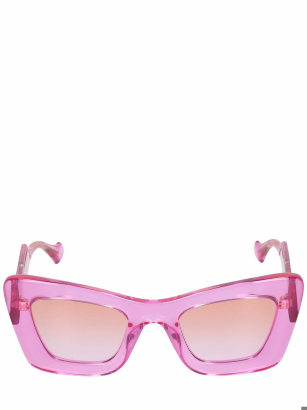 Photo: GUCCI Gg1552s Injected Cat-eye Sunglasses