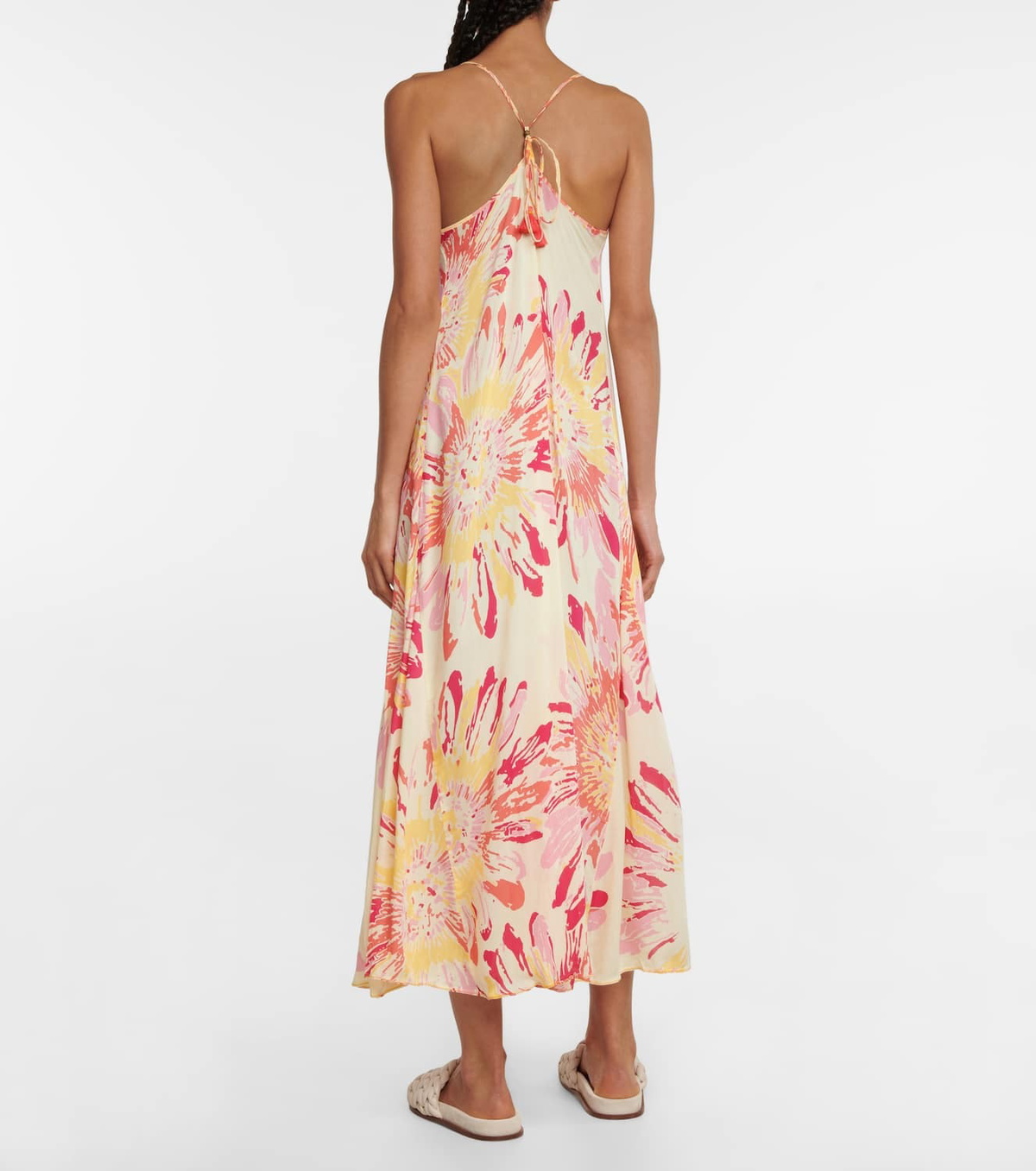 Poupette St Barth Felicia floral midi dress