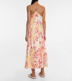 Poupette St Barth Felicia floral midi dress