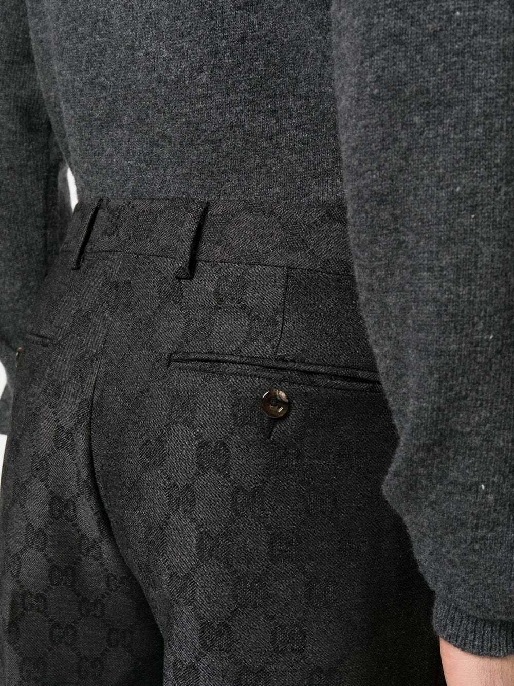 GUCCI - Gg Wool Suit Gucci GUCCI - Gg Wool Suit Gucci