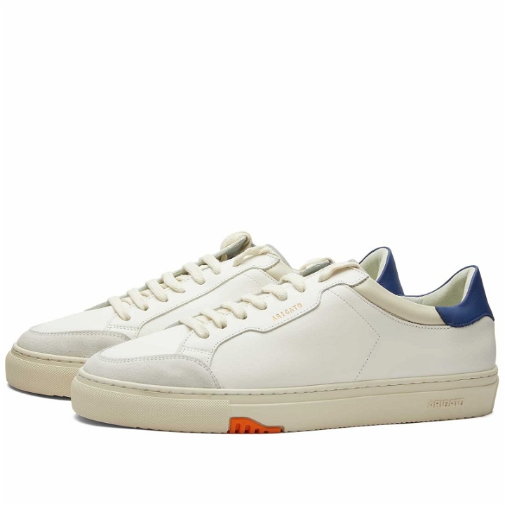 Photo: Axel Arigato Men's Clean 180 Sneakers in White/Blue