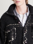 KAPITAL - Embroidered Wool Jacket