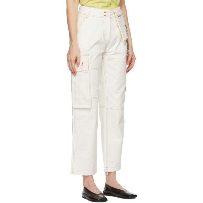 Andersson Bell Beige Alex Cargo Trousers Andersson Bell