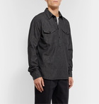 Mr P. - Cotton-Chambray Shirt - Black