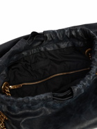 BALENCIAGA Medium Crush Leather Tote Bag