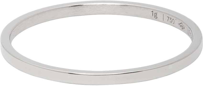 Le Gramme White Gold 'Le 1 Grammes' Wedding Ring