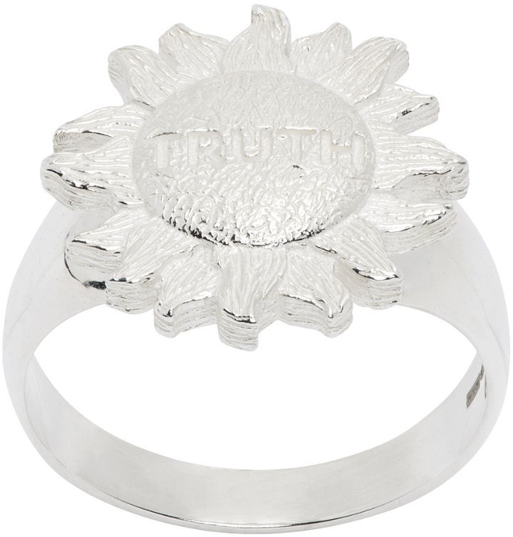 Photo: Bleue Burnham Silver 'Truth Is In The Sun' Ring
