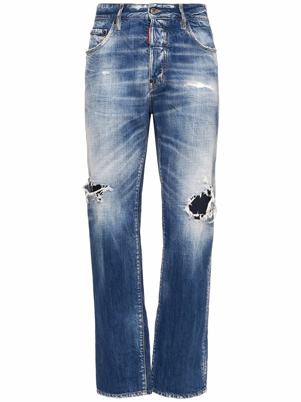 Photo: DSQUARED2 642 Cotton Denim Jeans