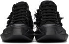 Rick Owens Drkshdw Black Abstract Sneakers