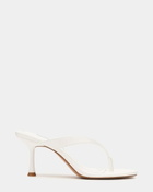 Steve Madden Faroh Heels in White Patent