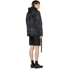 1017 Alyx 9SM Black and Grey Mackintosh Edition Oversized Jacket