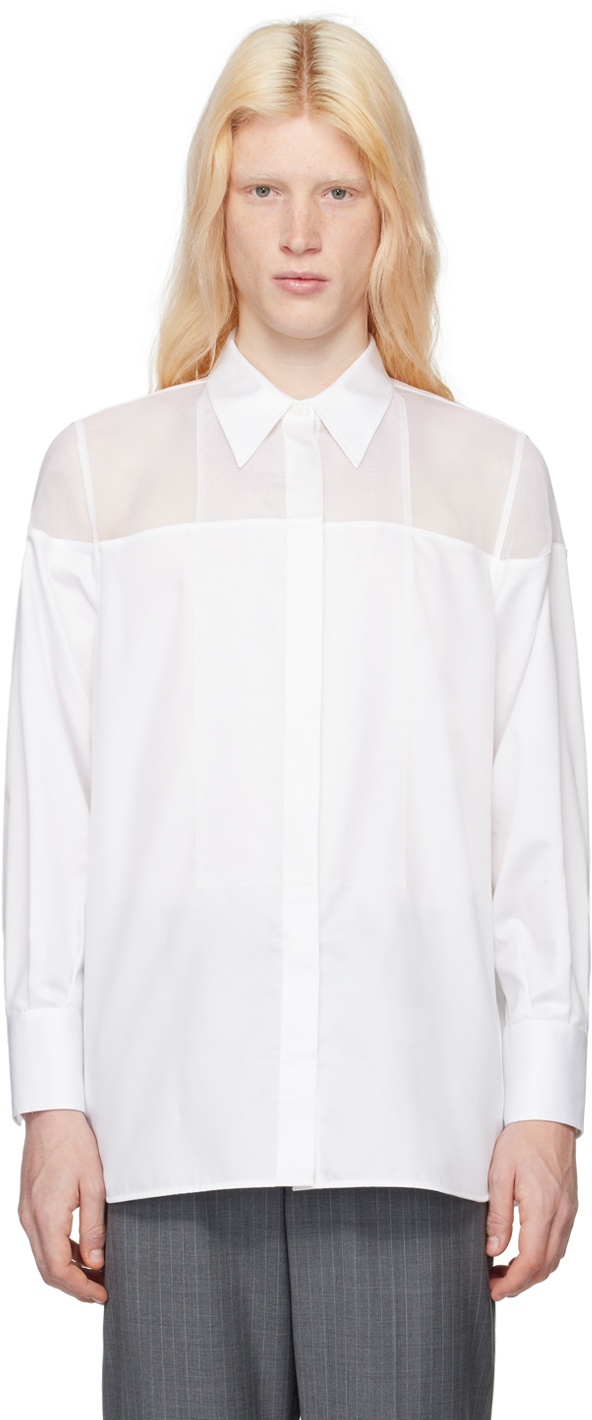 Helmut Lang White Tux Shirt Helmut Lang