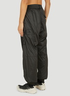 Thermo Zip Track Pants in Black