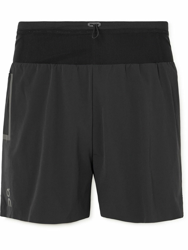 Photo: ON - Ultra Straight-Leg Stretch Recycled-Shell Shorts - Black