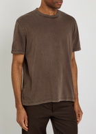 Our Legacy Box Cotton T-shirt Brown