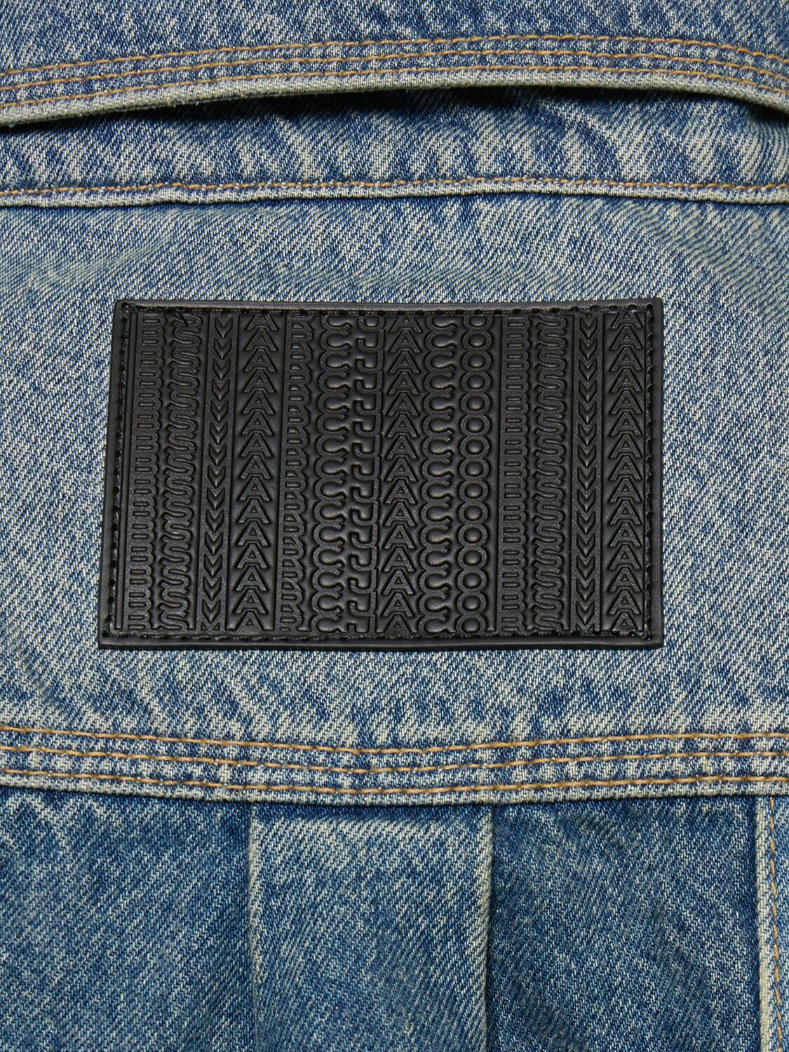 【関税&送料込】Marc Jacobs A-Line Denim Skirt With Crystals MARC JACOBS Patchwork Denim Shirt Marc Jacobs