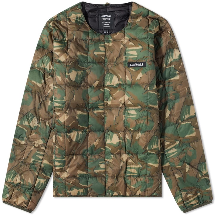 Photo: Gramicci x Taion Down Liner Jacket in Camo