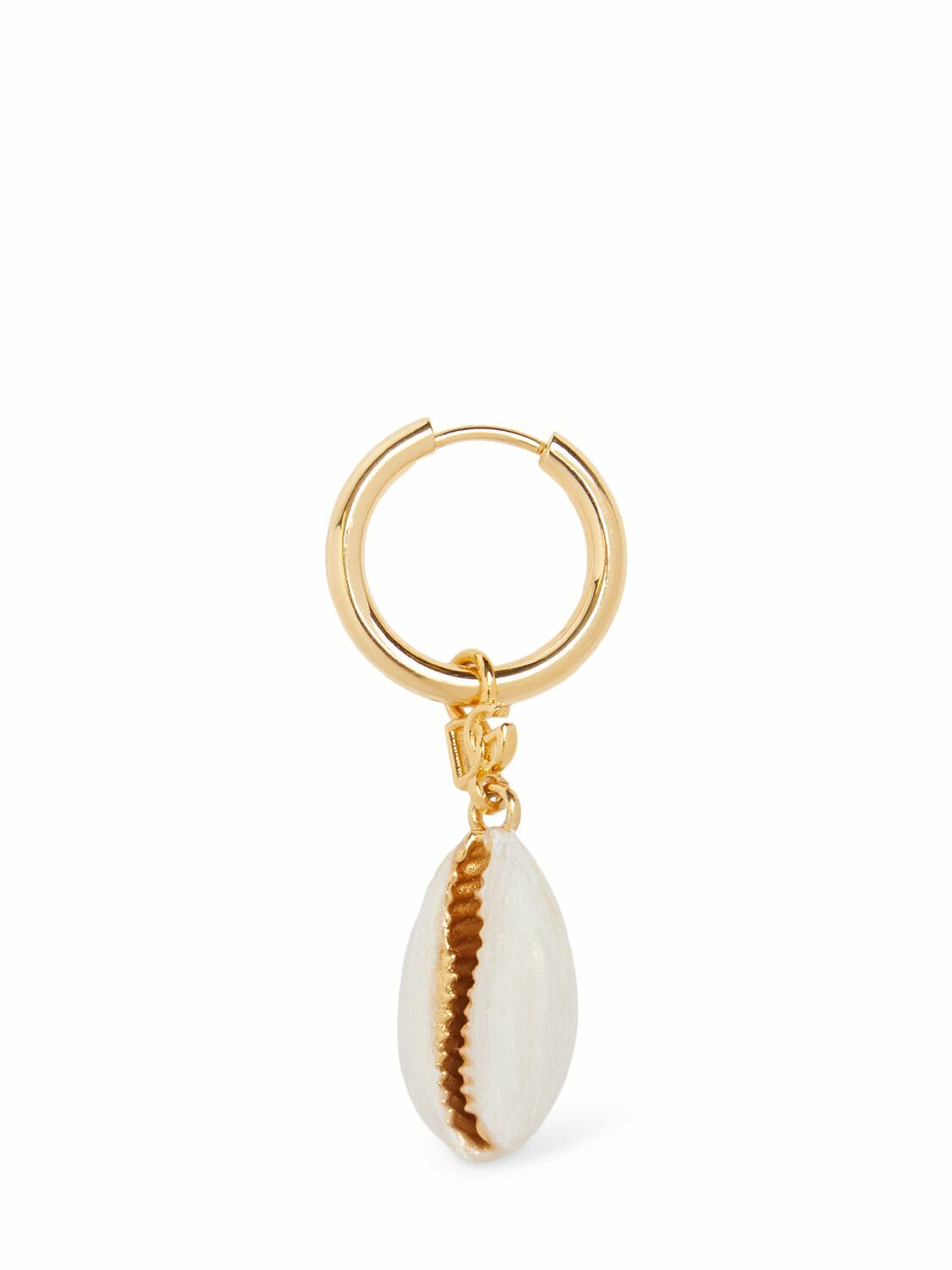 DOLCE & GABBANA Bijoux Brass Mono Earring