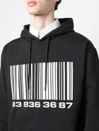 VTMNTS - Sweatshirt With Barcode Print