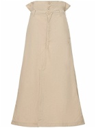 Y-3 - Long Crack High Waist Nylon Skirt