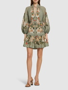 ZIMMERMANN - Lexi Billow Cotton Mini Dress