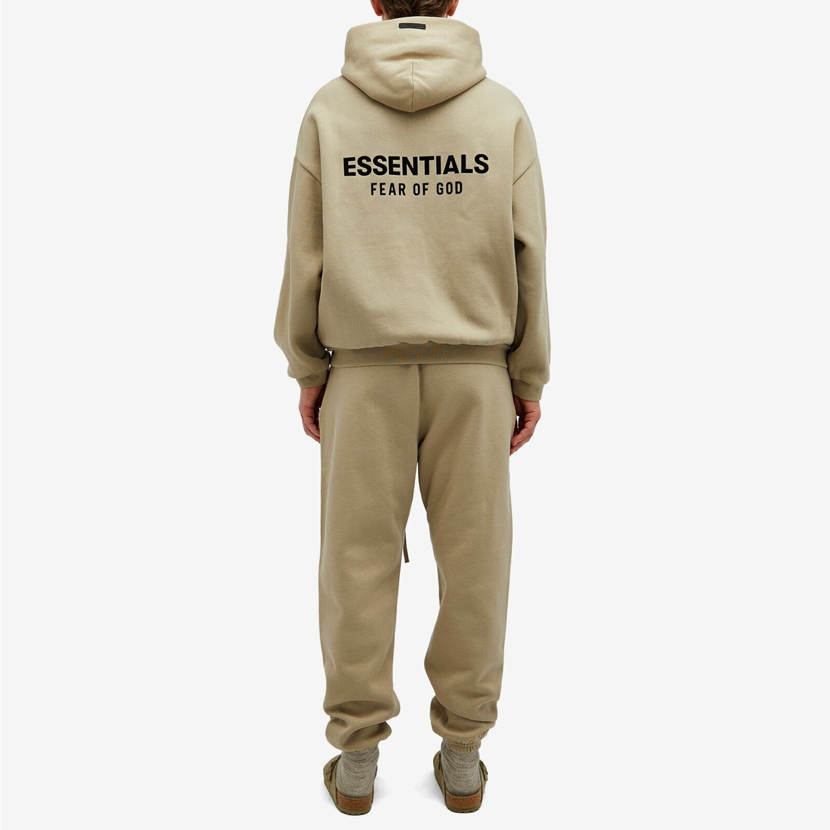 Fear of God ESSENTIALS Men's Core Logo Fleece Hoodie in