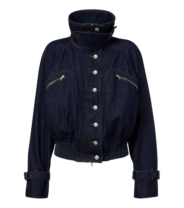 Photo: Dries Van Noten Denim blouson jacket